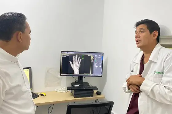 Recorrido por los servicios de diagnóstico del hospital